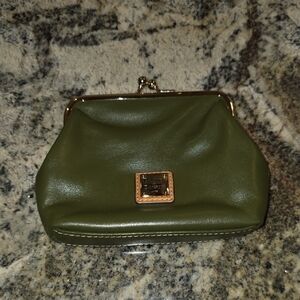 Olive Green Clutch Bag